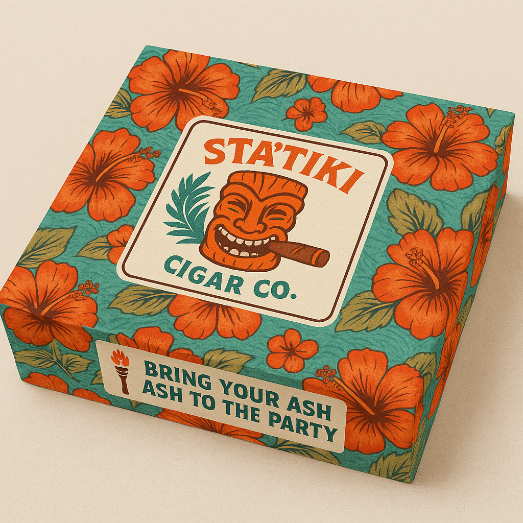 STA'TIKI Cigar Box